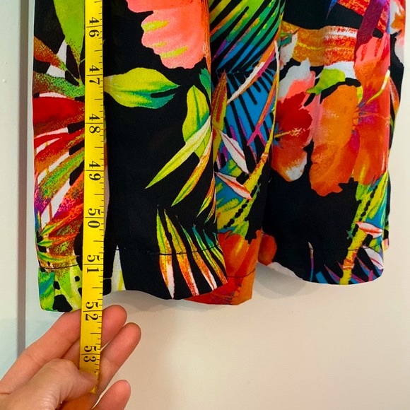 Love Tree Tropical Floral Wide Leg Jumpsuit - Picture 9 of 11